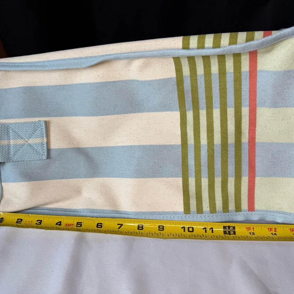 Magnolia Hearth & Hand Oversized Striped Canvas Tote Bag - Picture 5 of 11